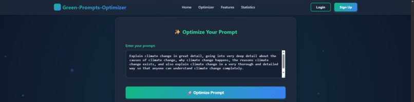 GreenPromptsOptimizer – screenshot 3
