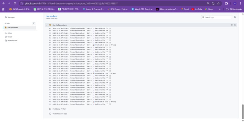 Real-Time Fraud Detection Engine – screenshot 3