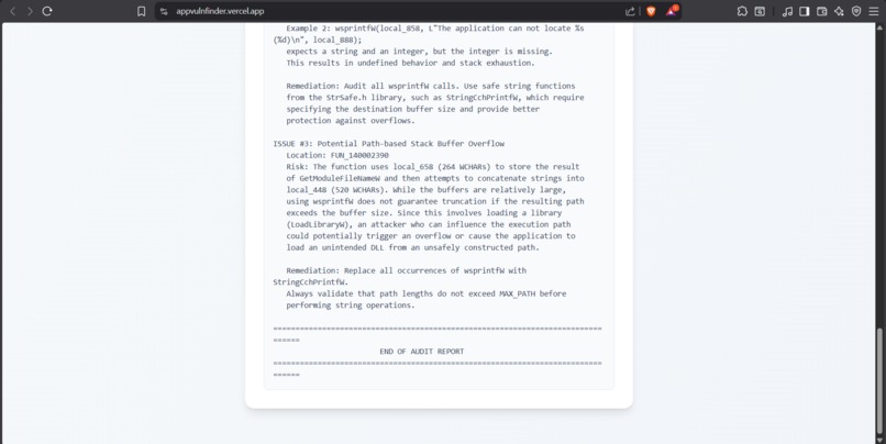 VulnScanner – screenshot 4