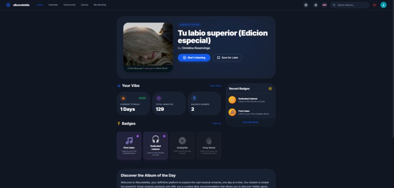 AlbumDelDia – screenshot 1