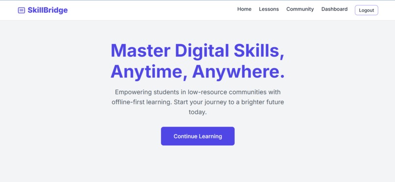 SkillBridge – screenshot 1