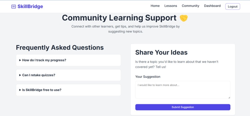 SkillBridge – screenshot 4