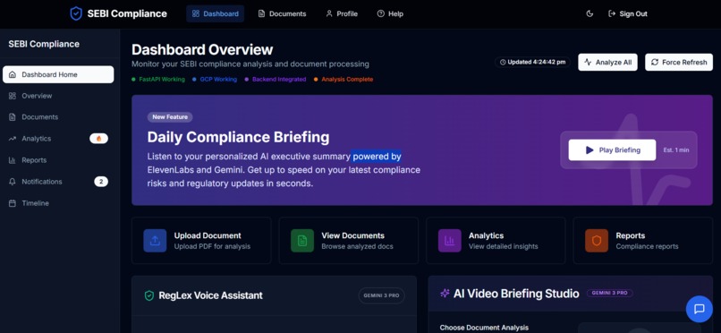 ComplianceAI – screenshot 2