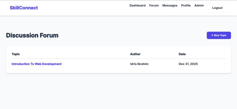 SkillConnect – screenshot 7