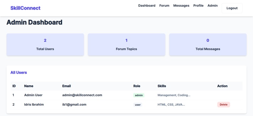 SkillConnect – screenshot 8