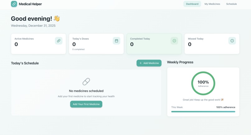 medi trackr – screenshot 1