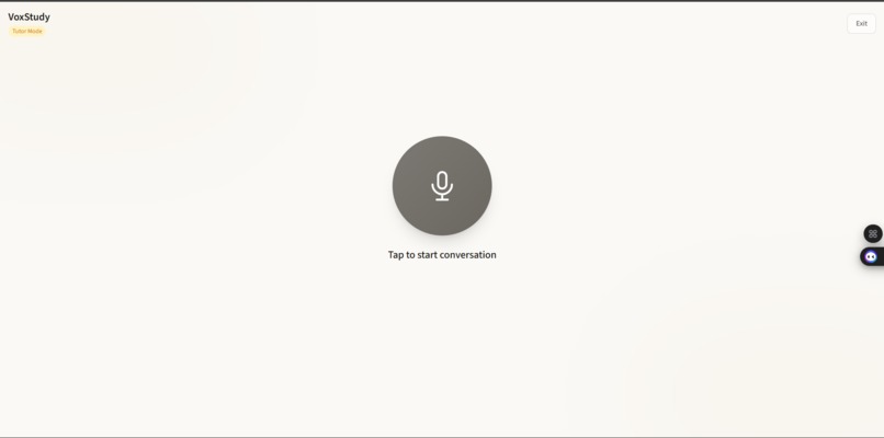 VoxStudy AI — Voice-First Learning Assistant – screenshot 1