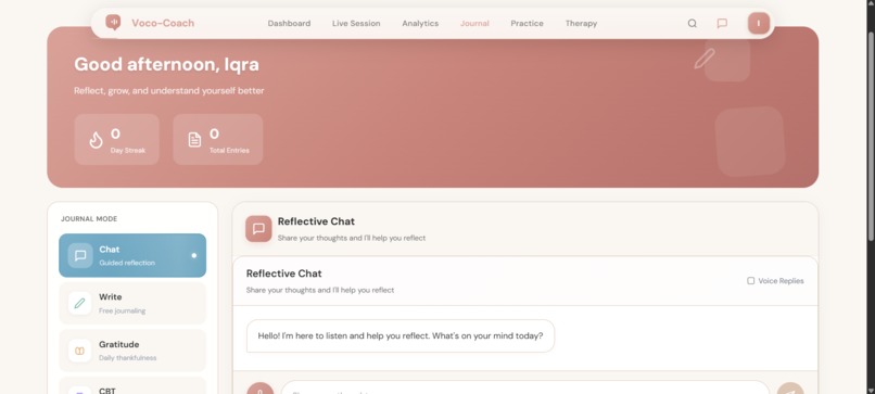 Voco Coach – screenshot 2