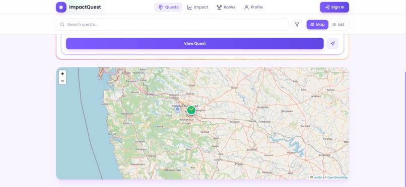 ImpactQuest - Gamify Social Good for Gen Z – screenshot 5