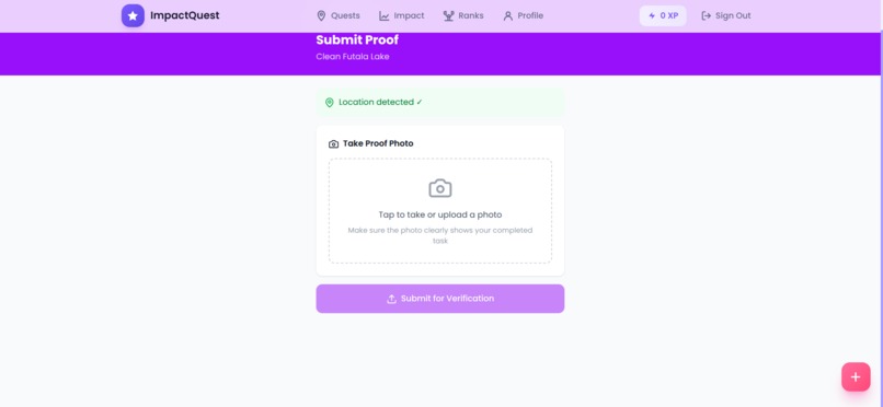 ImpactQuest - Gamify Social Good for Gen Z – screenshot 11