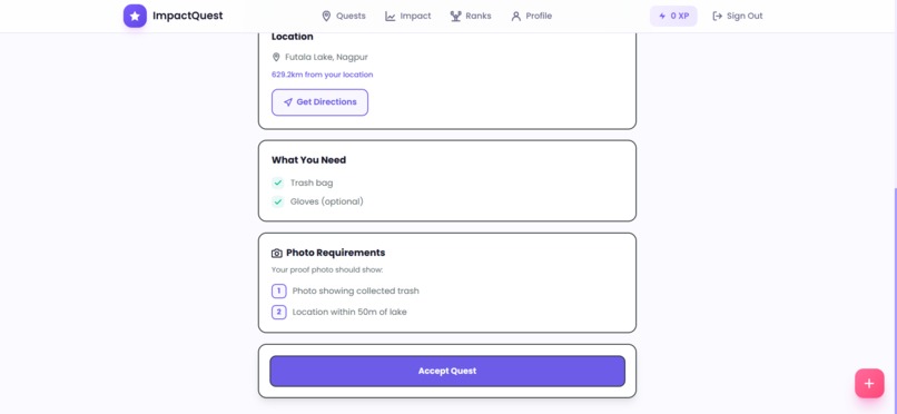 ImpactQuest - Gamify Social Good for Gen Z – screenshot 12
