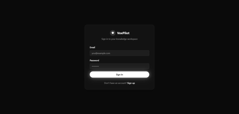 VoxPilot – screenshot 2