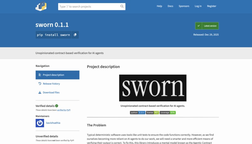 Agentic Contract Framework – screenshot 4