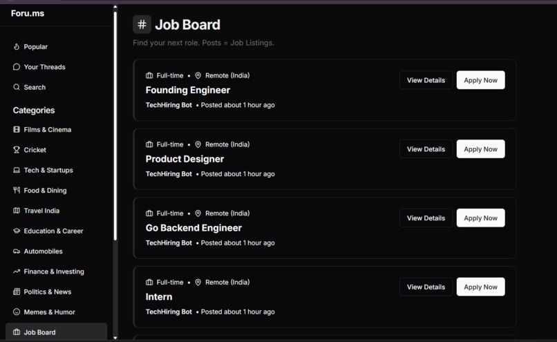 Foru.ms – screenshot 6