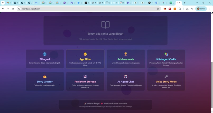 Neon Tales ConvAI – screenshot 4