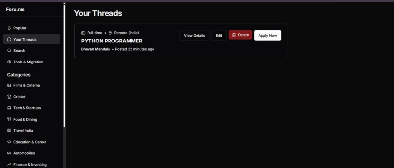 Foru.ms – screenshot 11