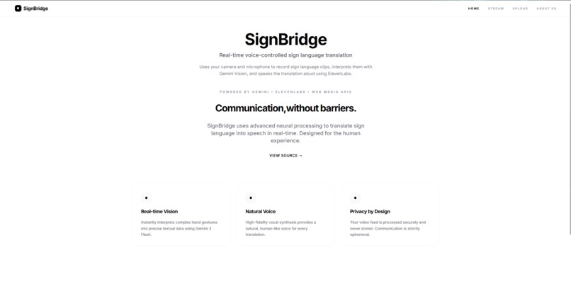 SignBridge – screenshot 1