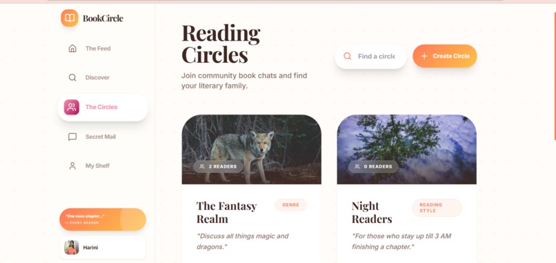 Book Circle – screenshot 3