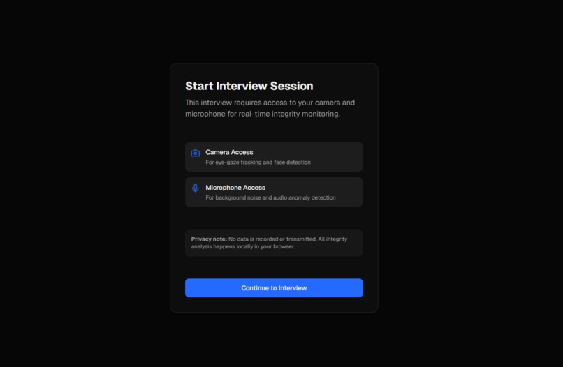 Interview Integrity Analyzer – screenshot 3