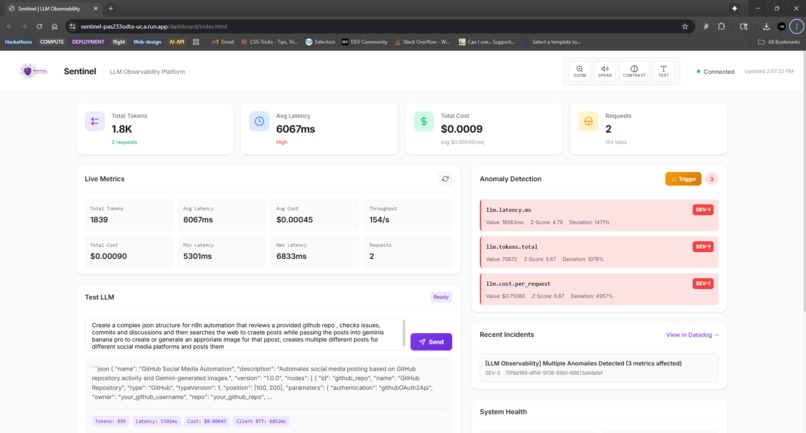 Sentinel – screenshot 1