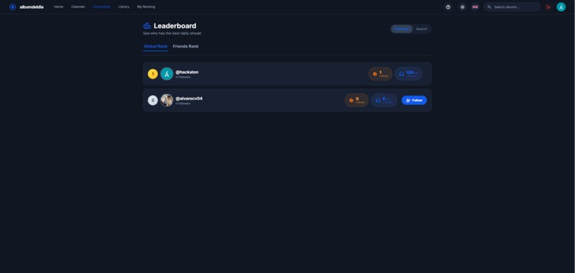 Album Del Dia – screenshot 2