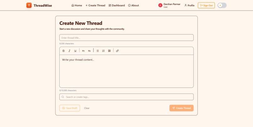 Thread Summarizer – screenshot 2