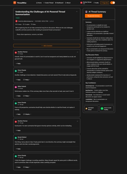 Thread Summarizer – screenshot 4