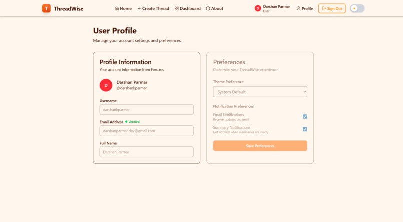 Thread Summarizer – screenshot 8