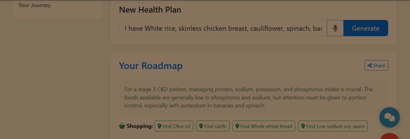 Renal Health AI – screenshot 1