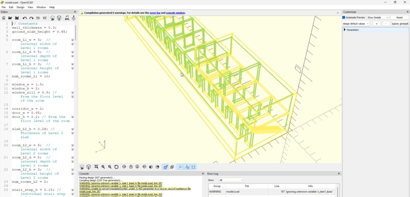 Generative Multimodal Chatbot for OpenSCAD: An AI Architect – screenshot 10