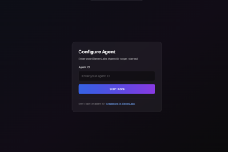 Kora Voice Assistant