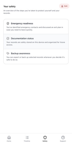 SafeVoice – screenshot 6
