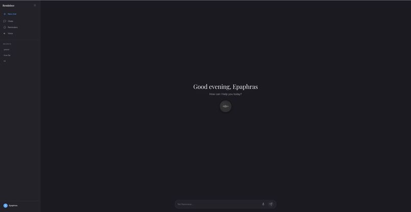 Reminisce: The AI Memory Companion – screenshot 2