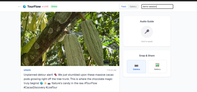 TourFlow Live – screenshot 1