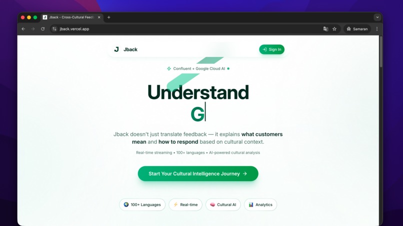Jback – screenshot 1