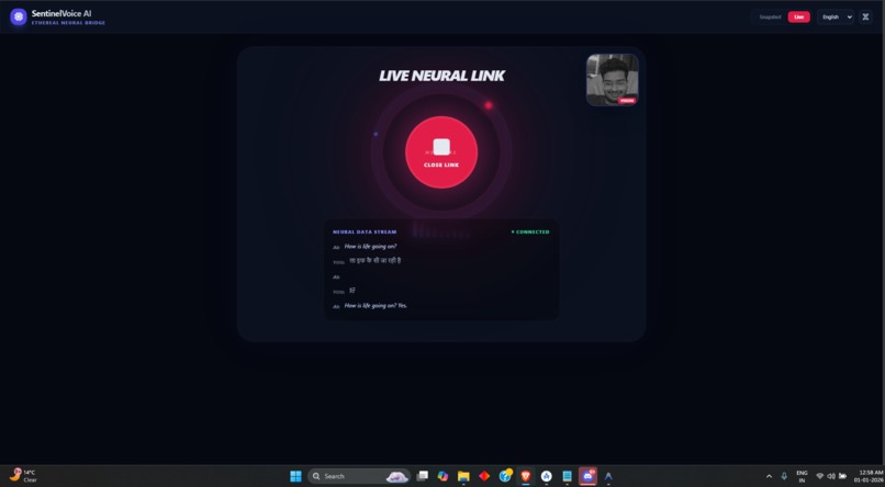 SentinelVoice AI – screenshot 4