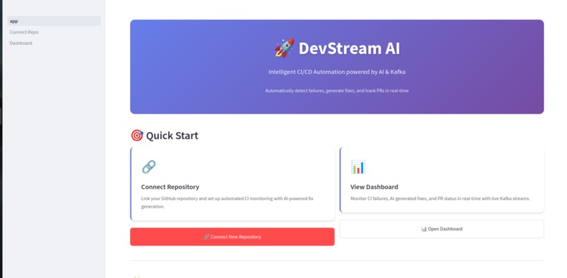 DevStreamAI – screenshot 1