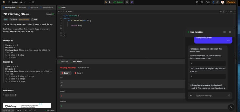 Leetcode Mentor Extension – screenshot 3