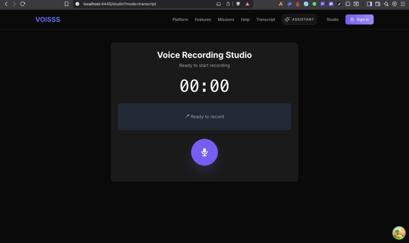 VOISSS – screenshot 2