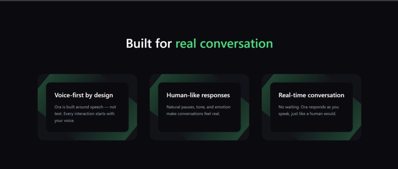 ORA (Oral responsive Assistant) – screenshot 2