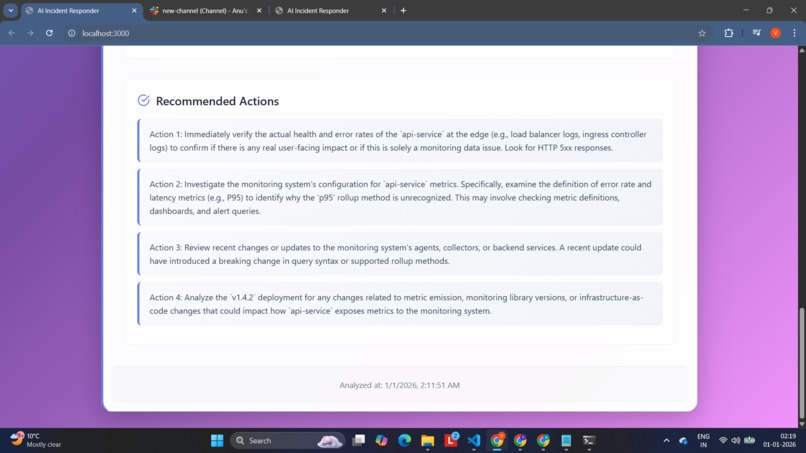 AI Incident Responder – screenshot 3