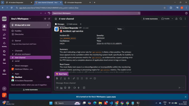 AI Incident Responder – screenshot 4