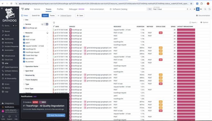 TraceForge — Observable & Self-Healing AI Orchestration – screenshot 11
