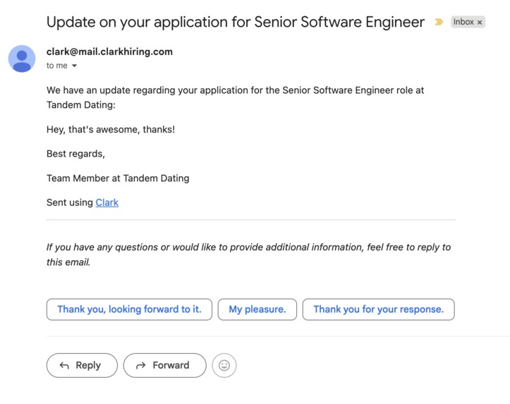 Clark Hiring – screenshot 6