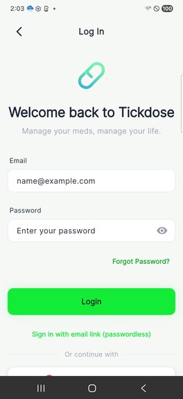TickDose | Medication, Voice-First – screenshot 5