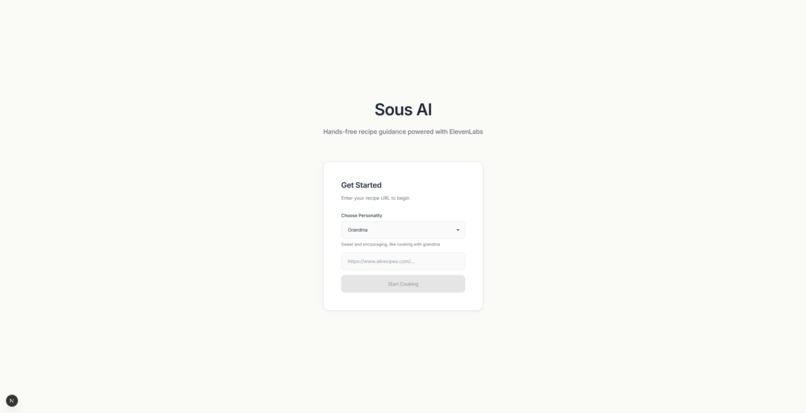 Sous AI – screenshot 1