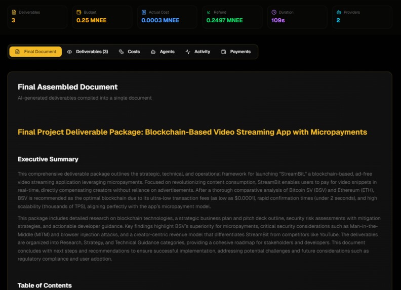 TenderSwarm – screenshot 7