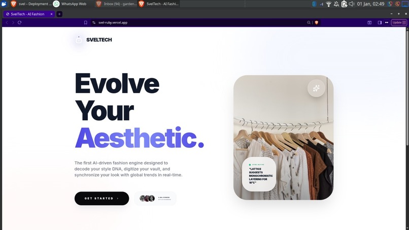 SvelTech – screenshot 1