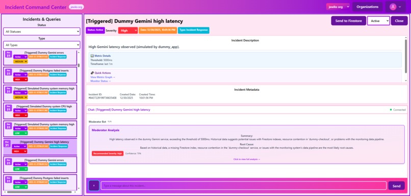 Incident Command Center – screenshot 4