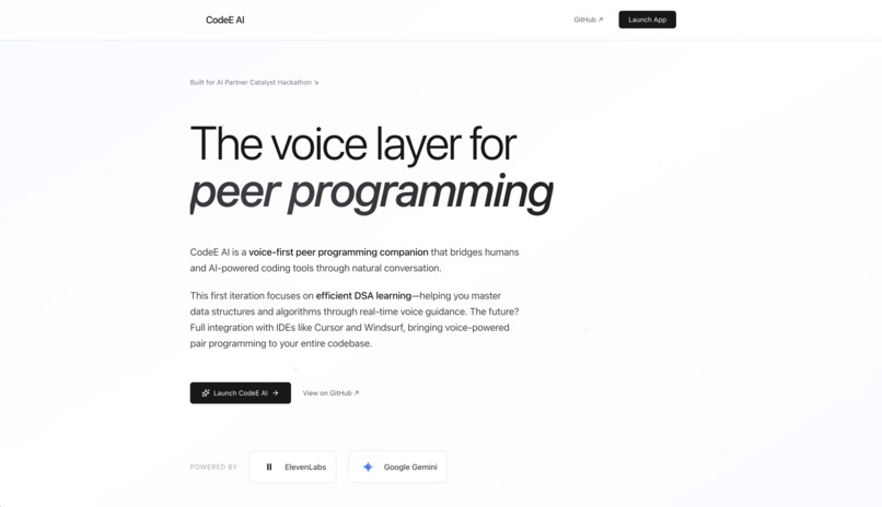 CodeE AI - True Peer Programmer – screenshot 2